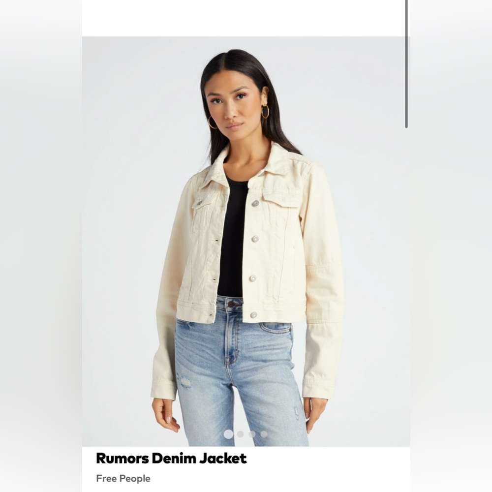 Free People Rumors Denim Jacket